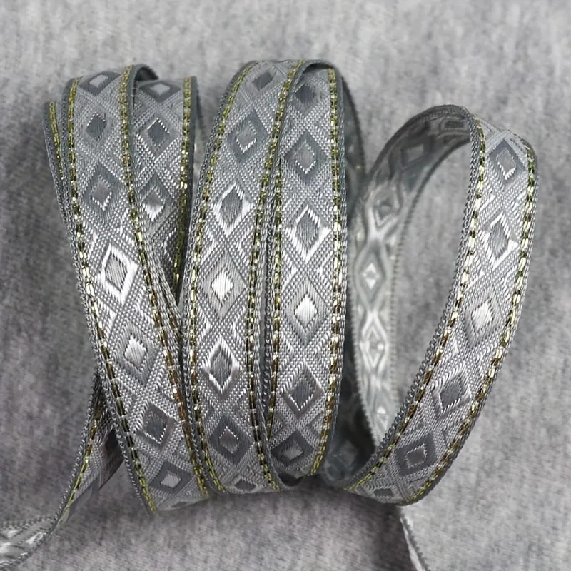 Vintage Ethnic Embroidery Jacquard Ribbon Tape for DIY Crafts