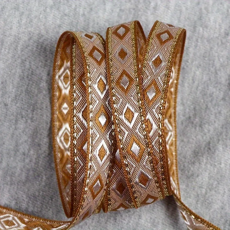 Vintage Ethnic Embroidery Jacquard Ribbon Tape for DIY Crafts