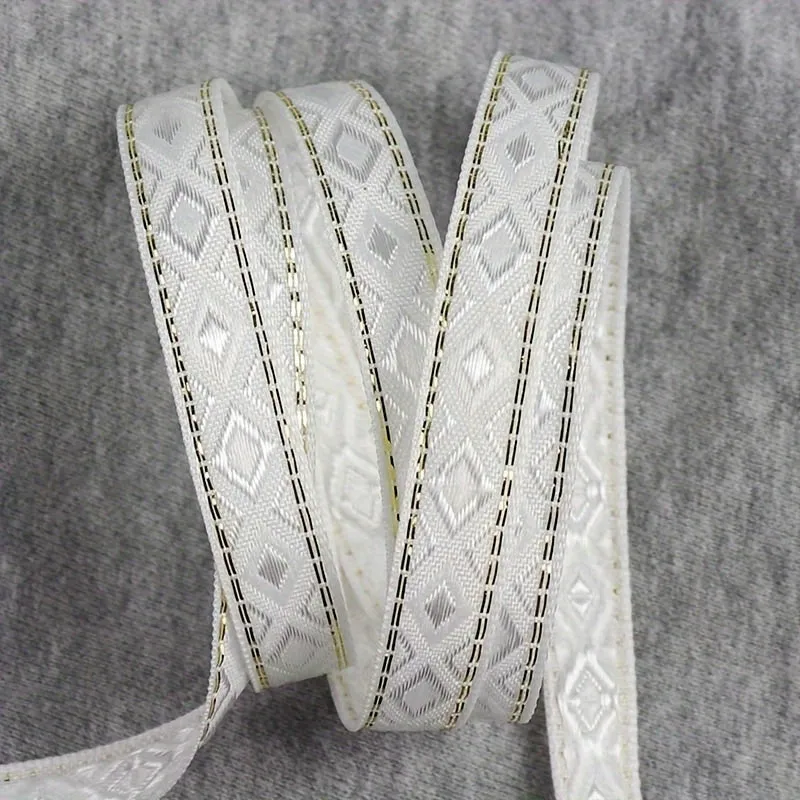 Vintage Ethnic Embroidery Jacquard Ribbon Tape for DIY Crafts