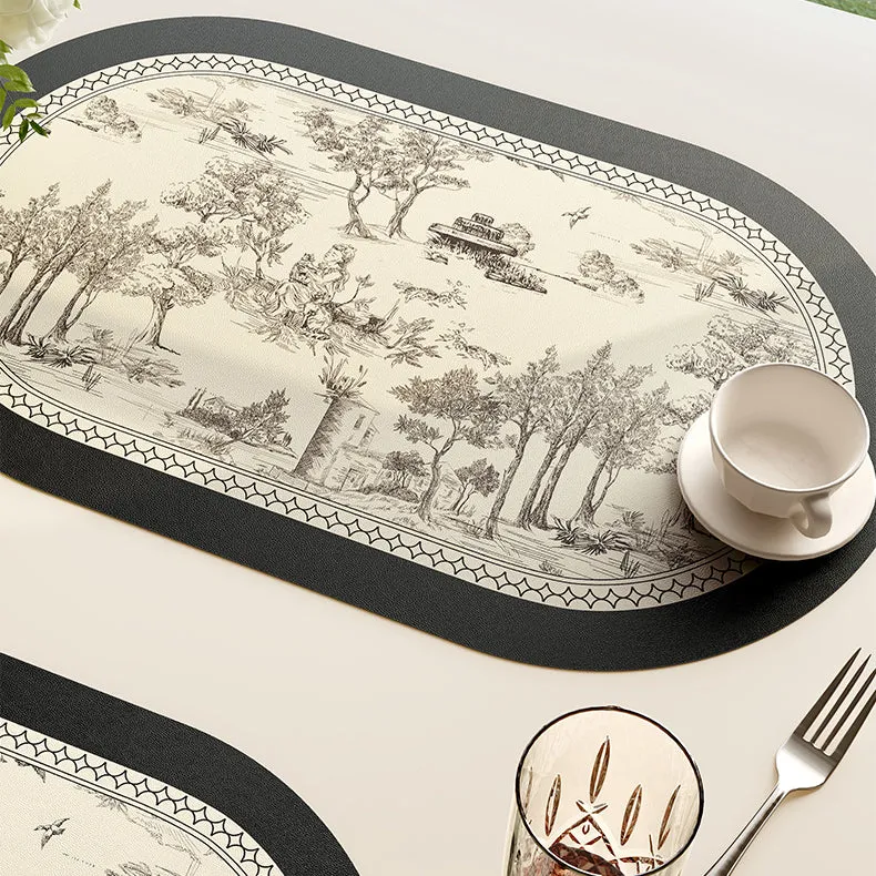 Vintage French Style Placemat