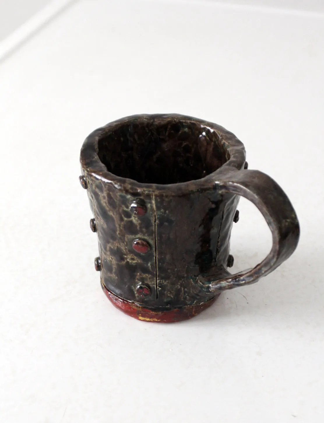 vintage handmade mug