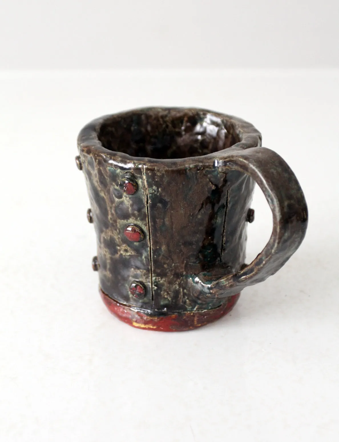 vintage handmade mug