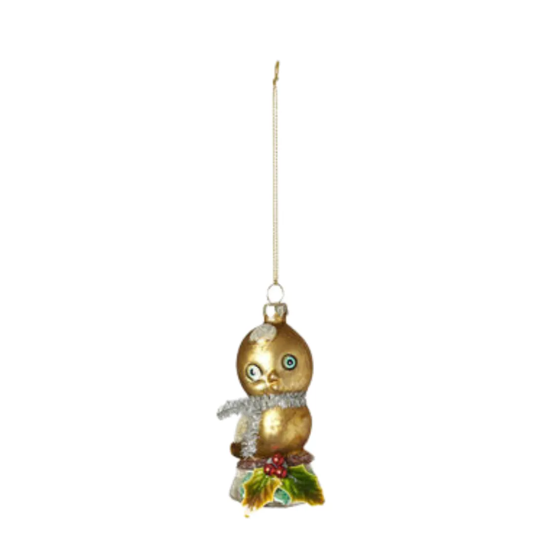 Vintage-Inspired Glass Chick Ornament- 6 Options