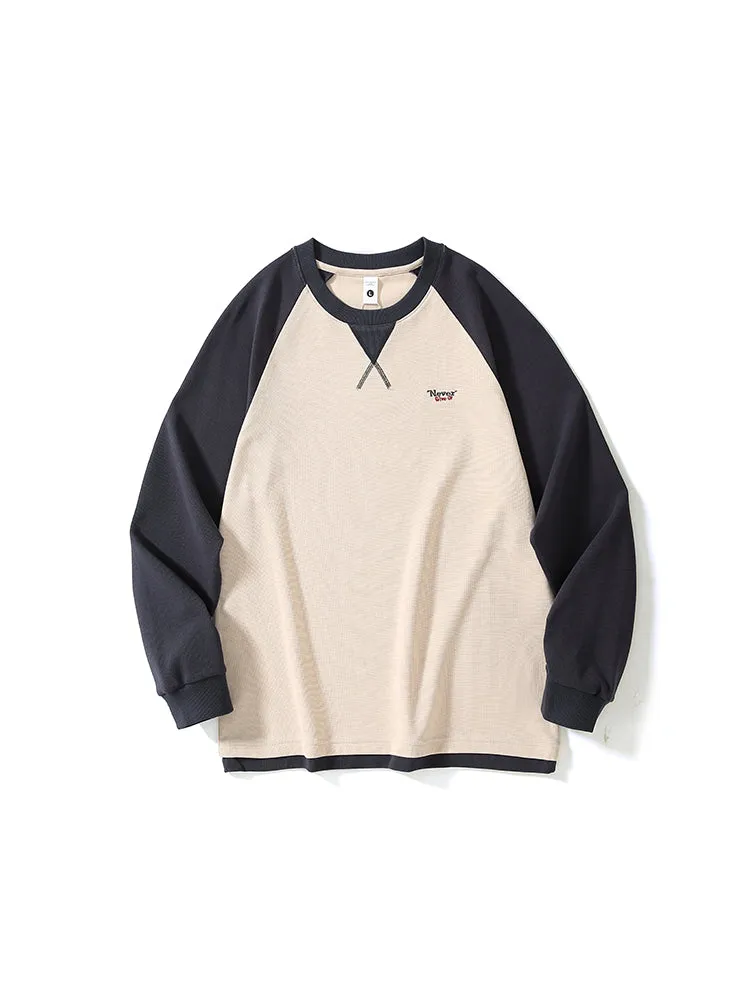 Vintage-Inspired Men's Long-Sleeved Tee