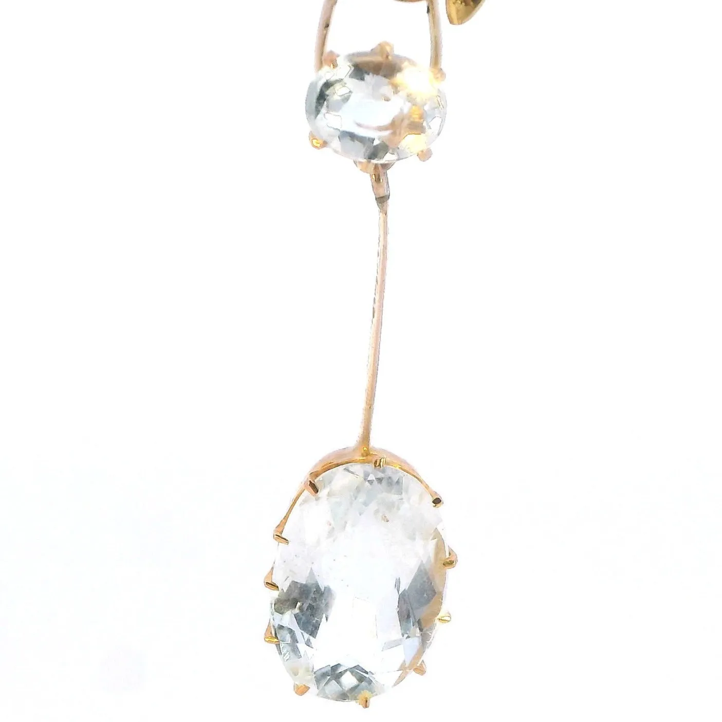 Vintage-Inspired Topaz Necklace - Timeless Elegance