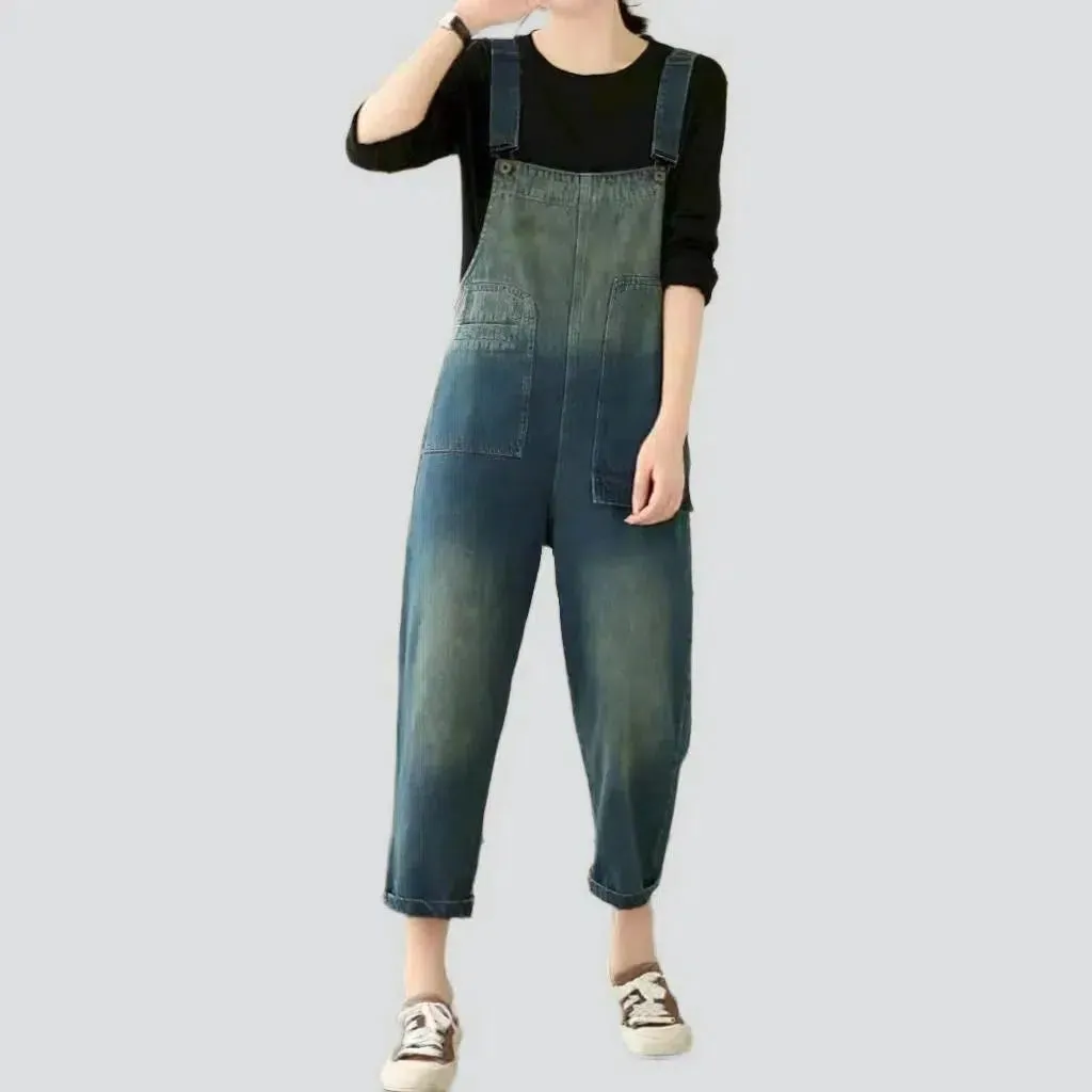 Vintage jean dungaree for women