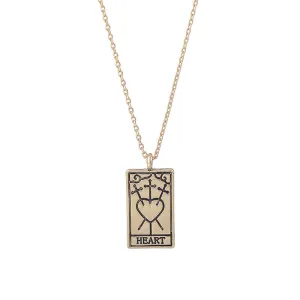 Vintage Look Tarot Card Necklace