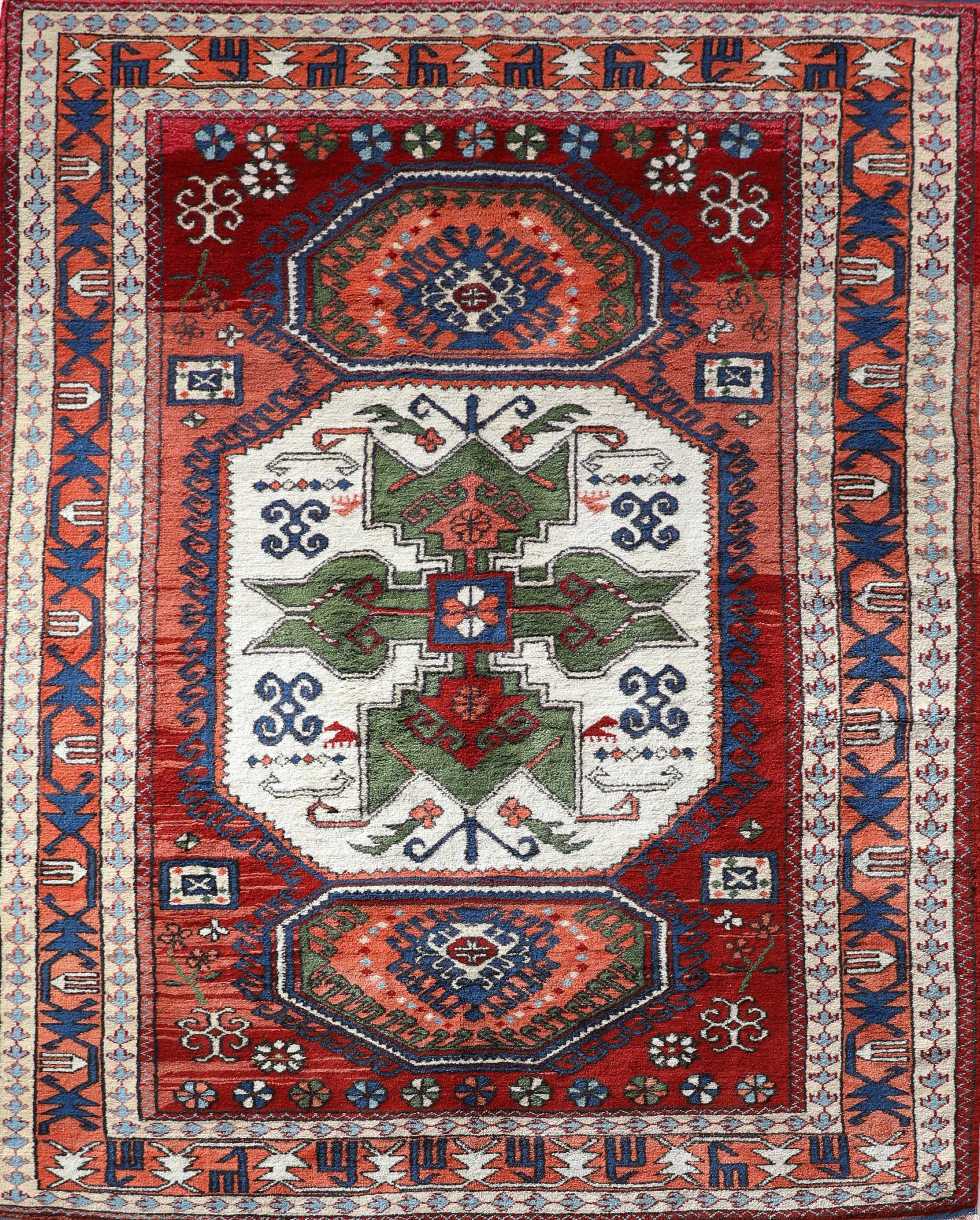 Vintage Manisa Rug 6'7"x9'5"