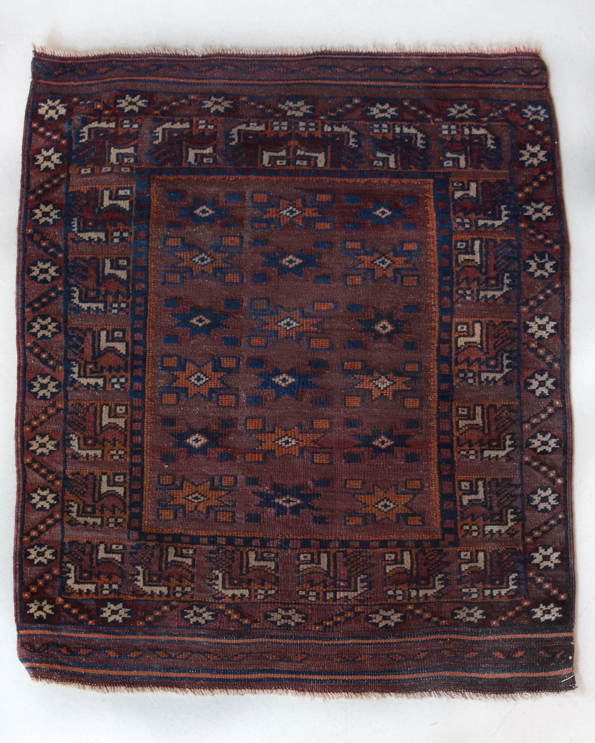 Vintage Mini Pergamum Rug 3'2"x4'2"