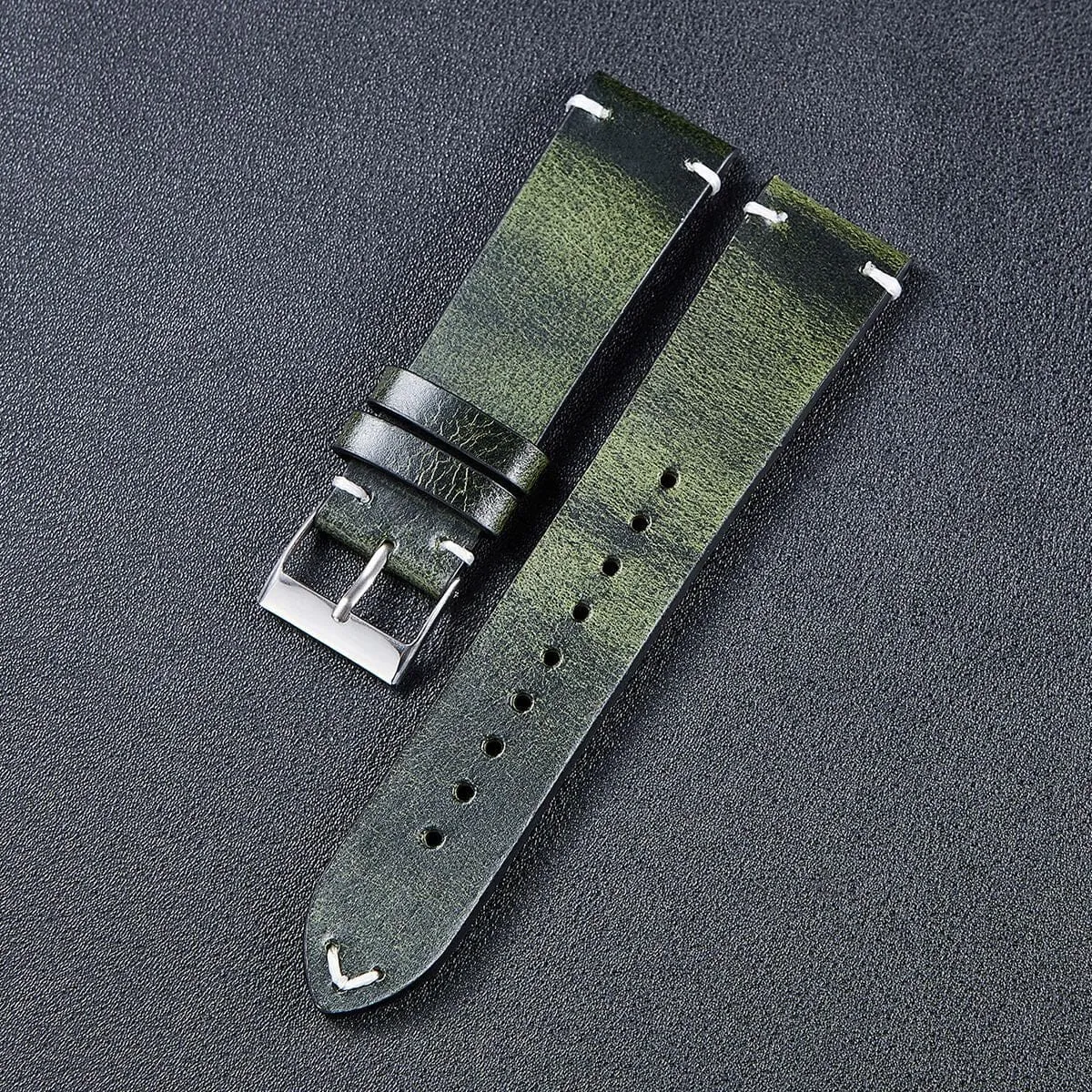 Vintage Oiled Leather Watch Straps Compatible with the Xiaomi Redmi Watch 4