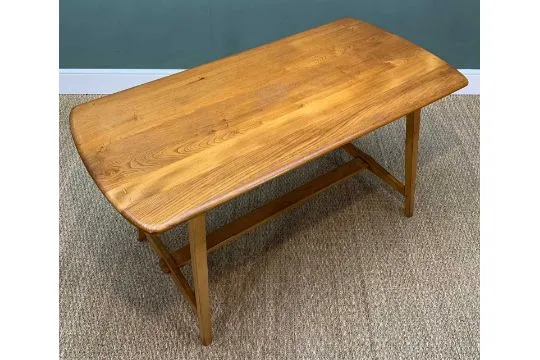 Vintage plank top dining table Model CC 41 by Lucian Ercolani for Ercol