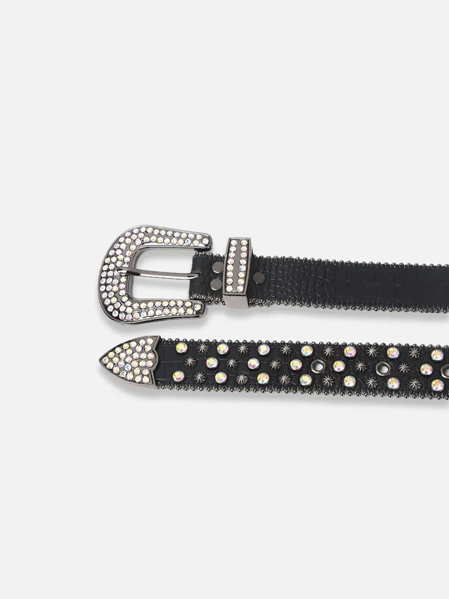 Vintage Rhinestone Belt