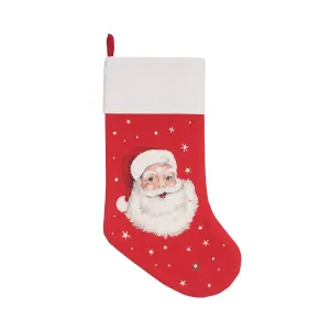 Vintage Santa Stocking