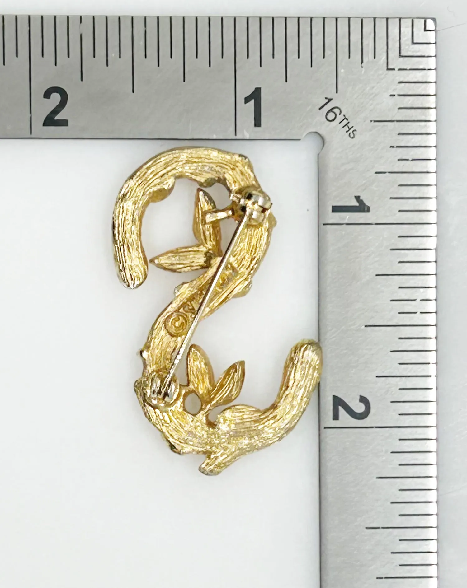 Vintage Sarah Coventry Initial "S" Brooch