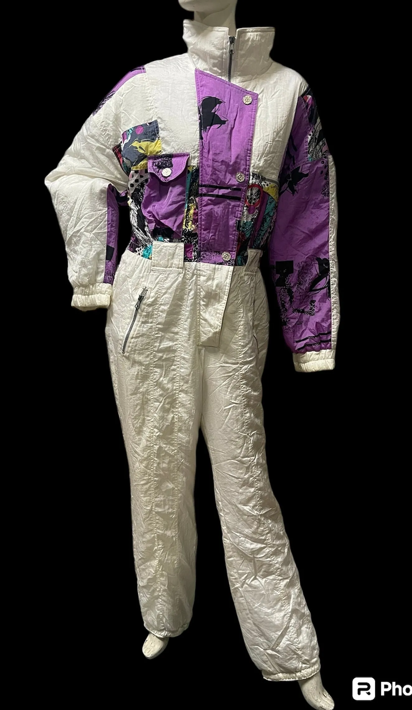 Vintage Ski  Suit #W62  Includes AUS Postage