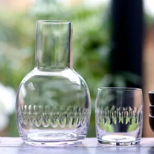 Vintage Style Carafe and Glass Set - Four Styles