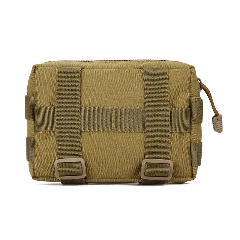 Vintage Tactical Waist Bag Camping EDC Pouch