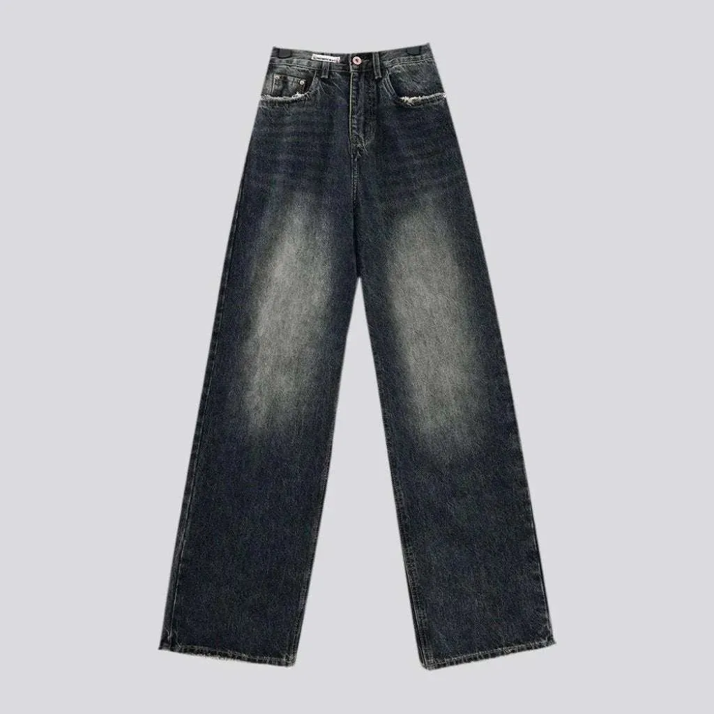 Vintage women's fashion jeans