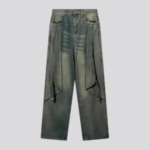 Vintage women's layered jeans