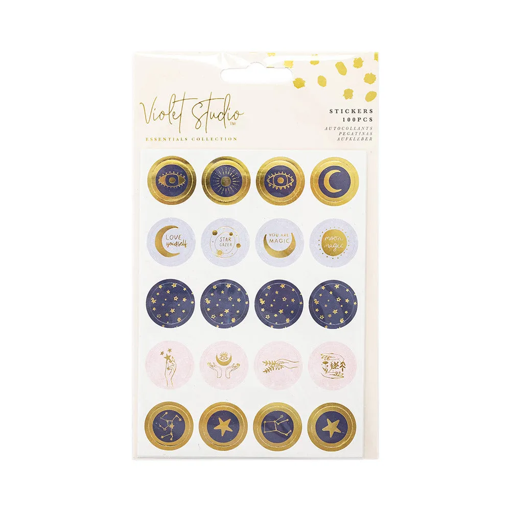 Violet Studios Mini Stickers - Cosmic Dreamer - 100pcs