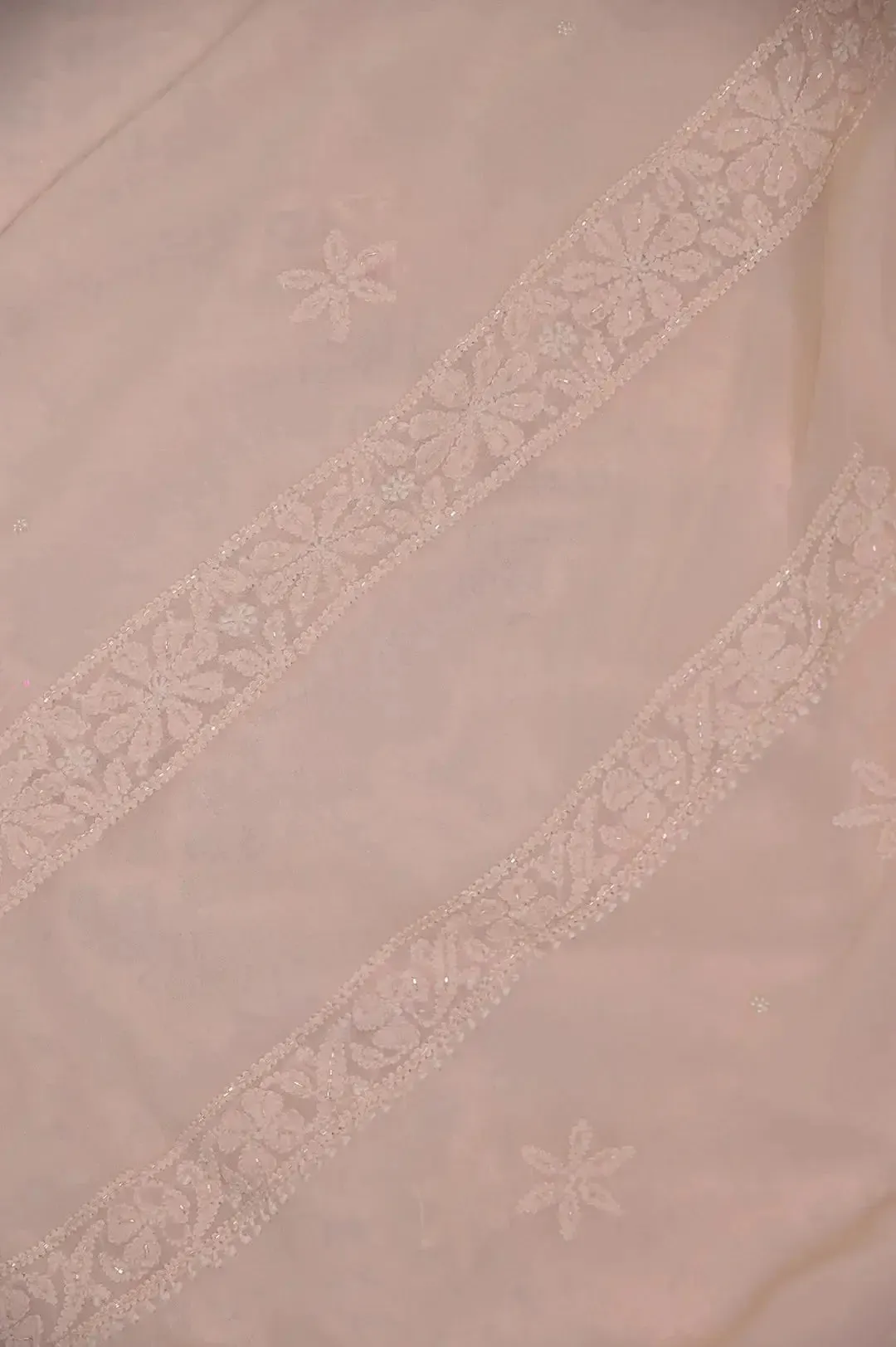 Viscose Length with Dupatta - Peach