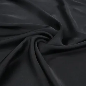 Viscose Satin - Black