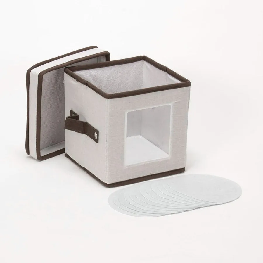 Vision Canvas Saucer Storage Box