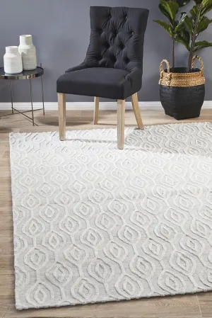 Visions 5050 Rug (White) by Rug Culture