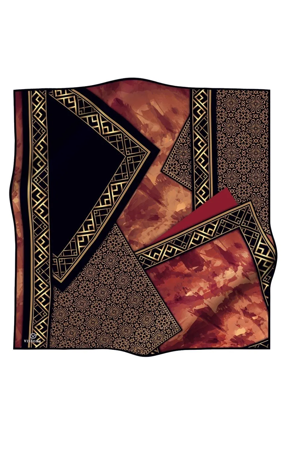 Vissona Brooklyn Women Silk Scarf No. 1