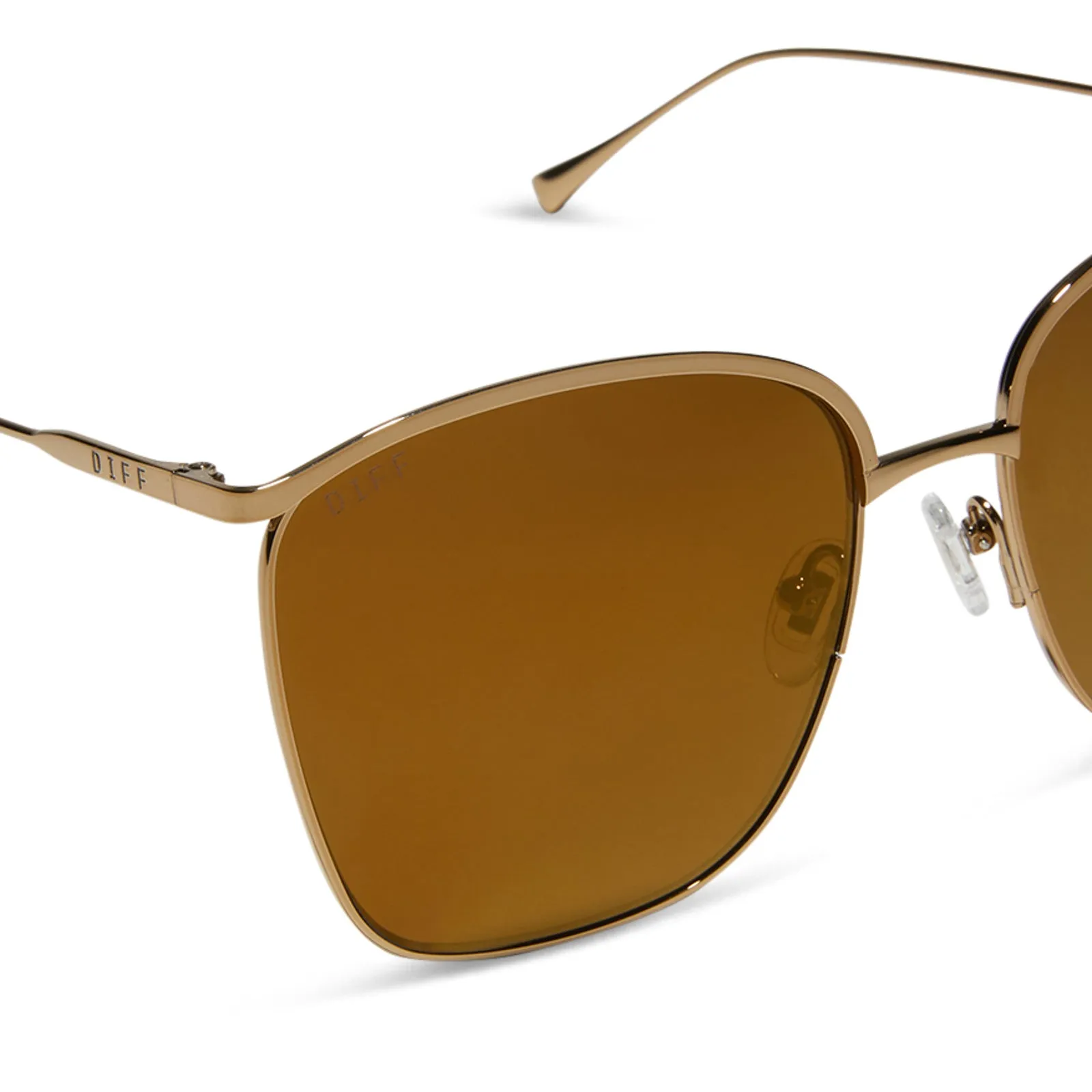 VITTORIA - COPPER METAL   BROWN GOLD FLASH   POLARIZED SUNGLASSES