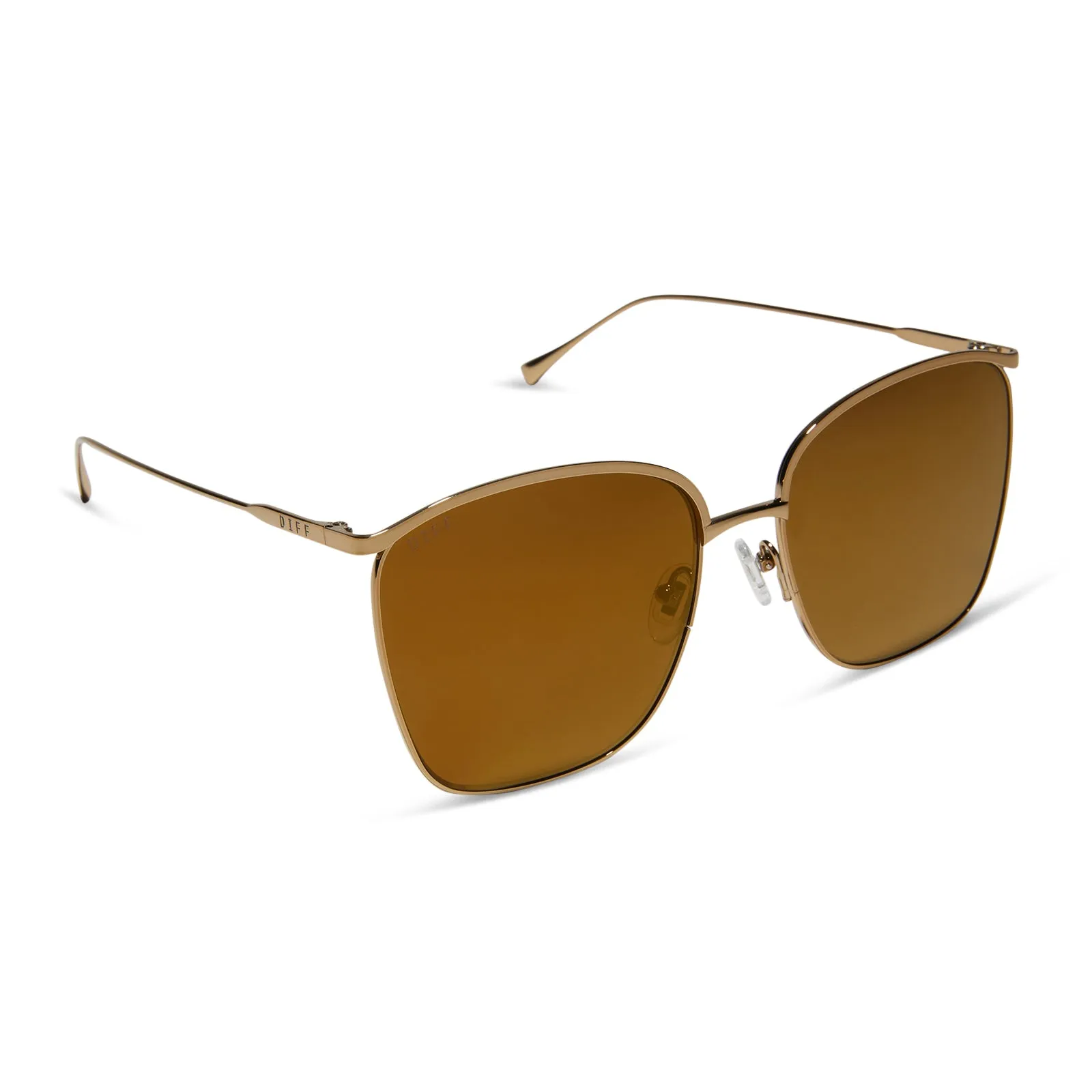 VITTORIA - COPPER METAL   BROWN GOLD FLASH   POLARIZED SUNGLASSES