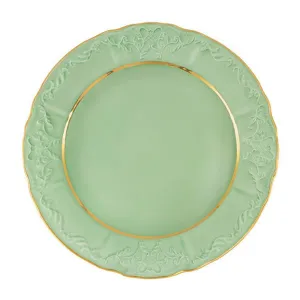 VIVIAN MINT SERVICE PLATE  32CM