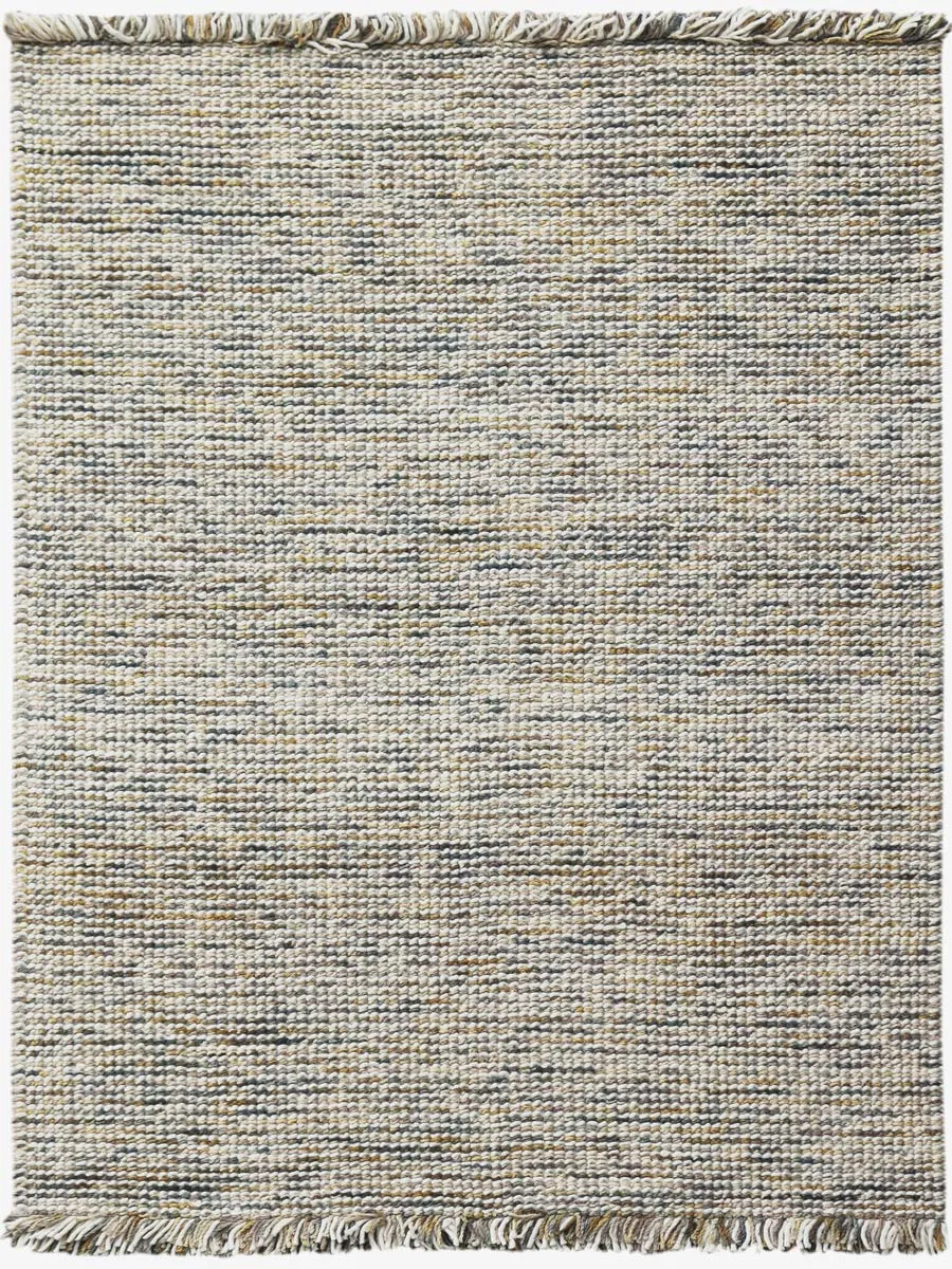 Vivid Modern Gold Hand-Woven Rug 9'x12'