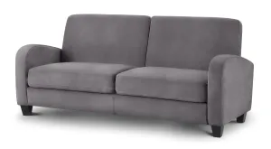 Vivo 3 Seater Sofa In Dusk Grey Chenille