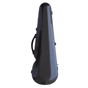 Vivo Polycarbonate Shaped Violin Case 3/4 Black