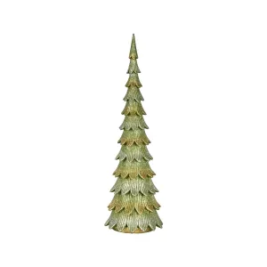 Vixen & Velvet Tannen Resin Fir Tree Green Large 33cm