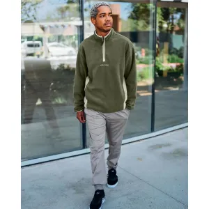 Volcom Error 92 Mock Neck Pullover - Wintermoss