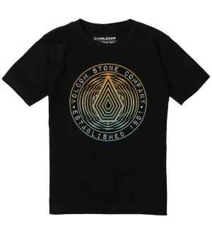 Volcom Kids' Youth Woofer Short Sleeve T-Shirt - Black