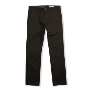 Volcom Mens Frickin Modern Stretch Pant - Black