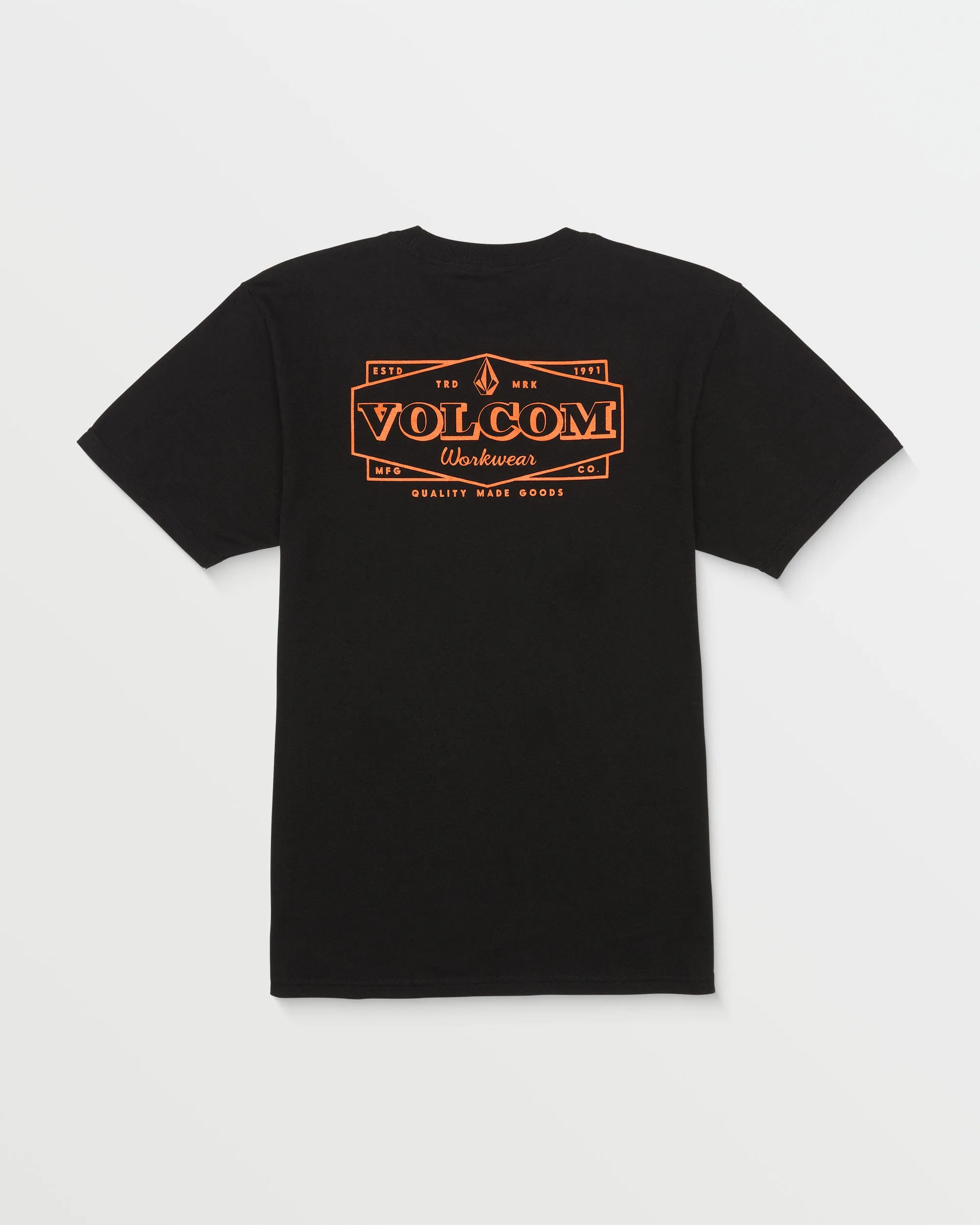 Volcom Workwear Union Short Sleeve Tee - Black