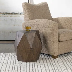 Volker Honey Geometric Accent Table