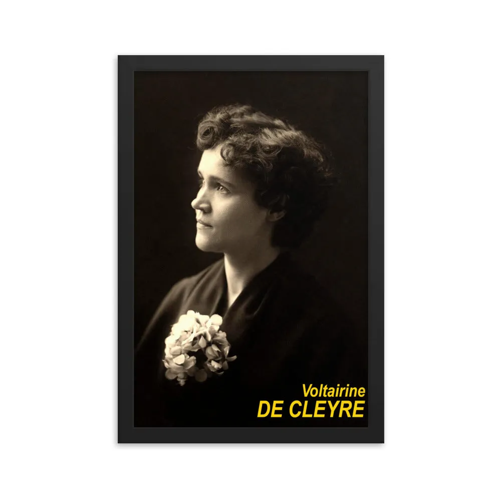 Voltairine de Cleyre Framed poster