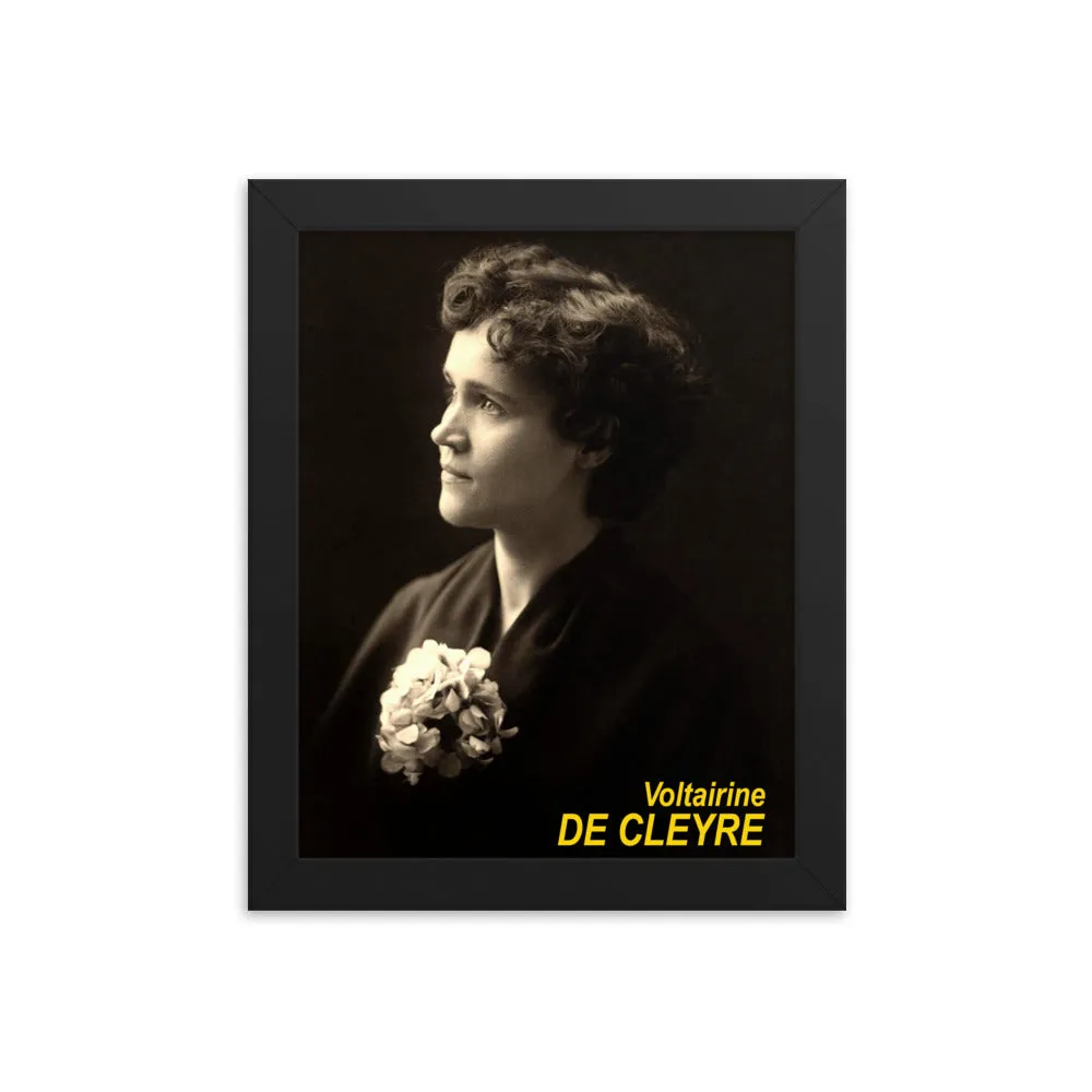 Voltairine de Cleyre Framed poster