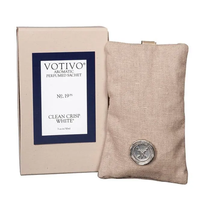 Votivo Clean Crisp White Perfumed Satchet