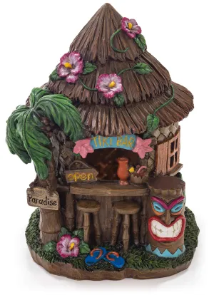 VP Home Tiki Hut Solar Powered LED Outdoor Decor Garden