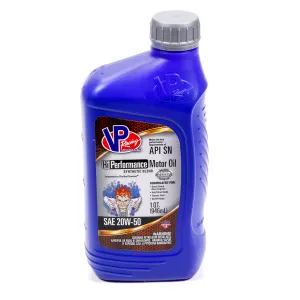 VP Racing Hi-Performance Synthetic Blend Motor Oil - 20W50 - 1 Quart