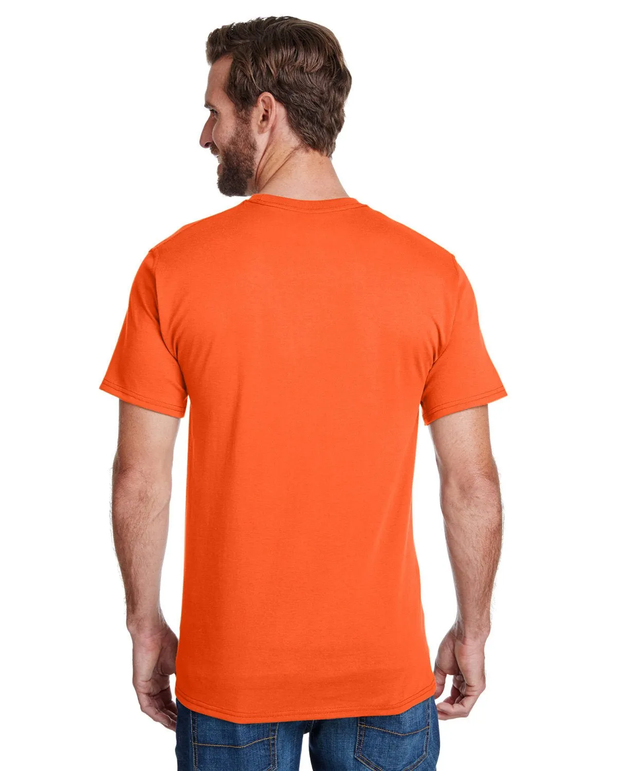 W110-Hanes-SAFETY ORANGE