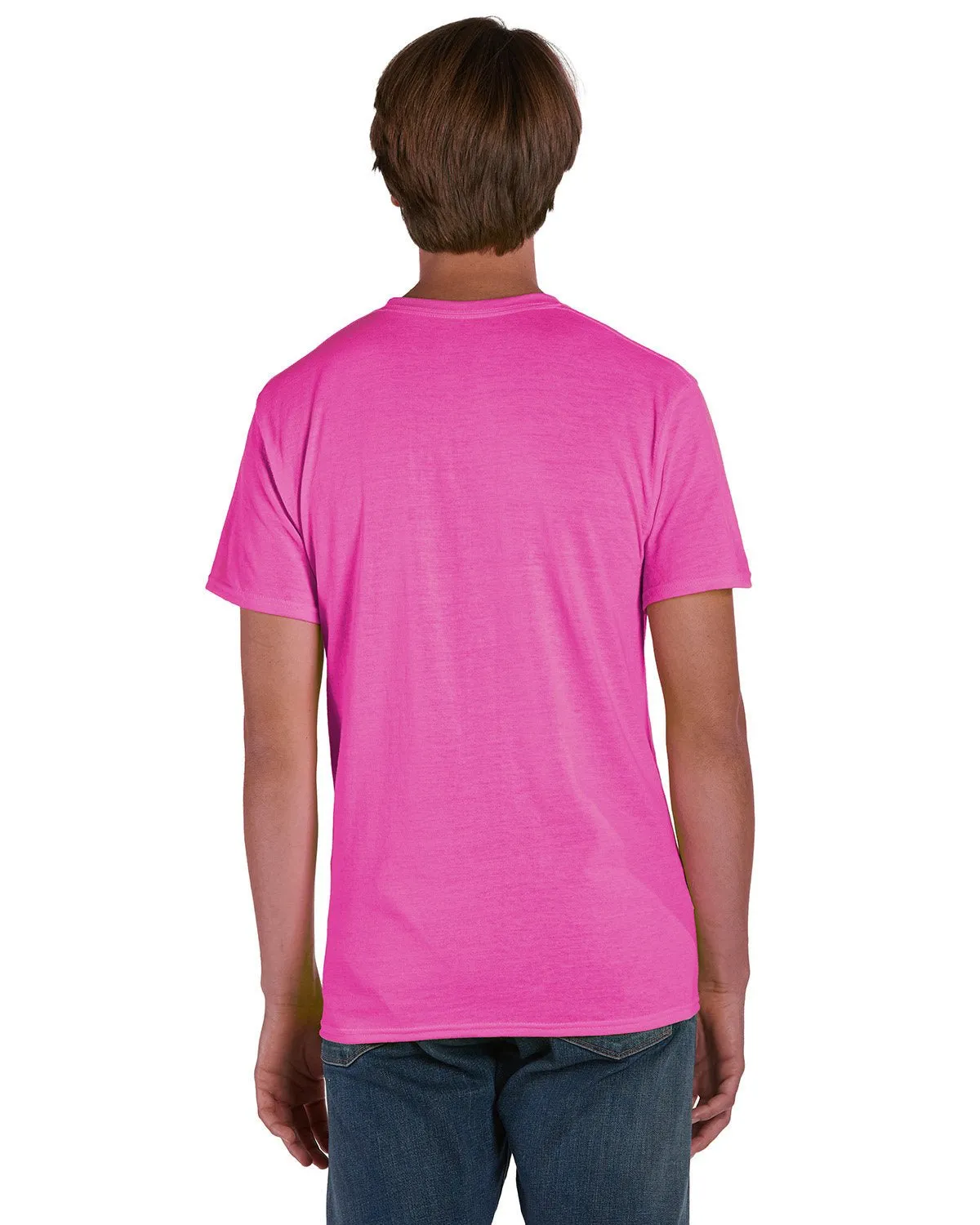 W110-Hanes-SAFETY PINK