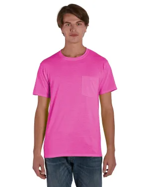 W110-Hanes-SAFETY PINK