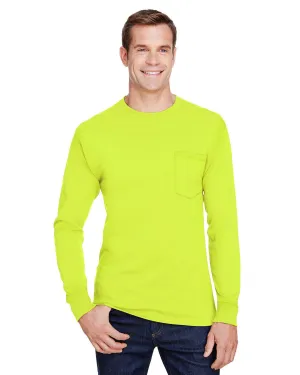 W120-Hanes-SAFETY GREEN